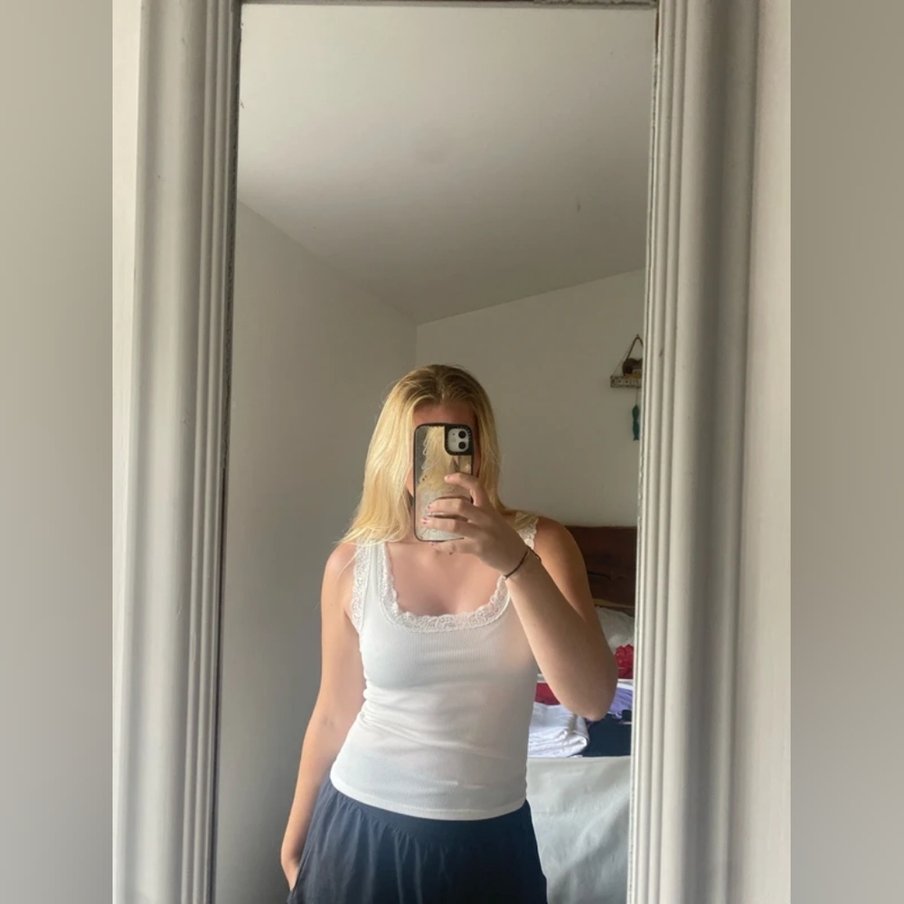 Asos White Tank Top, S